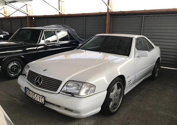 Mercedes-Benz SL cena 99000 przebieg: 73000, rok produkcji 1992 z Kraków małe 232